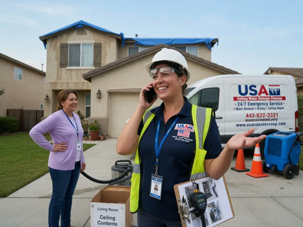 Ceiling Water Damage Restoration Ama, LA FAQs